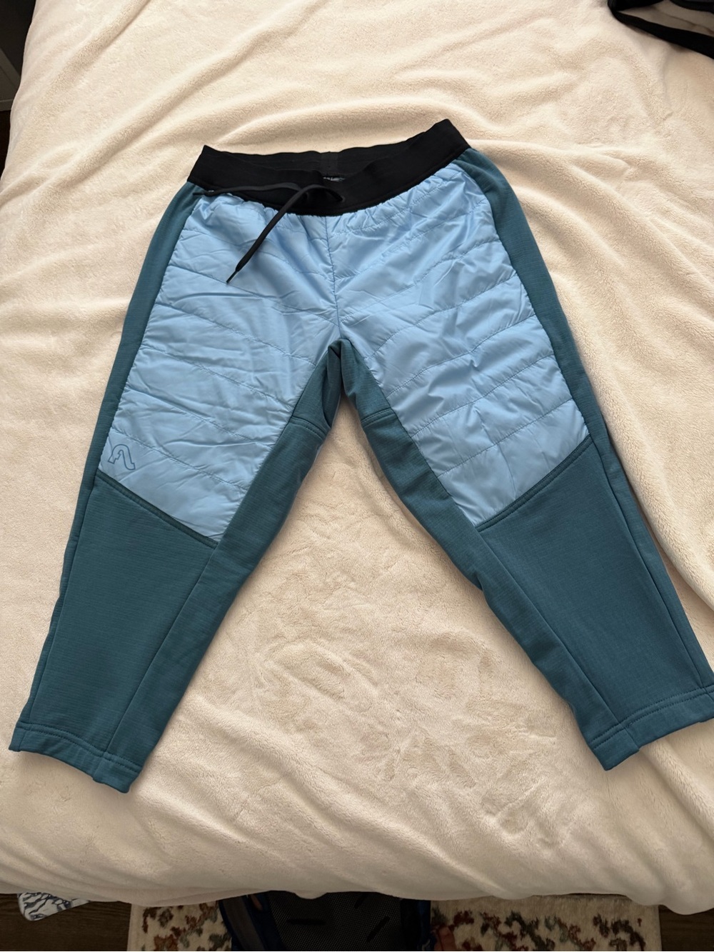 FlyLow Women’s Puffer 3/4 Pant - Ocean/Frozen